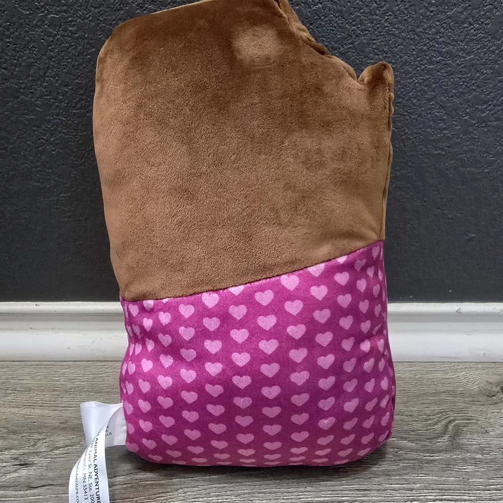 Brown and Pink Stuffed Animal Chocolate Bar - Picture 4 of 7